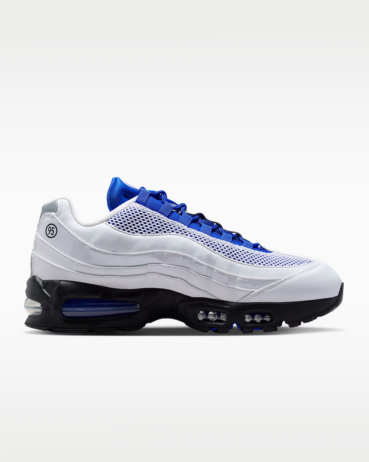Nike Air Max 95 BIG BUBBLE SE Running Shoes Unisex White Blue IB6830-100