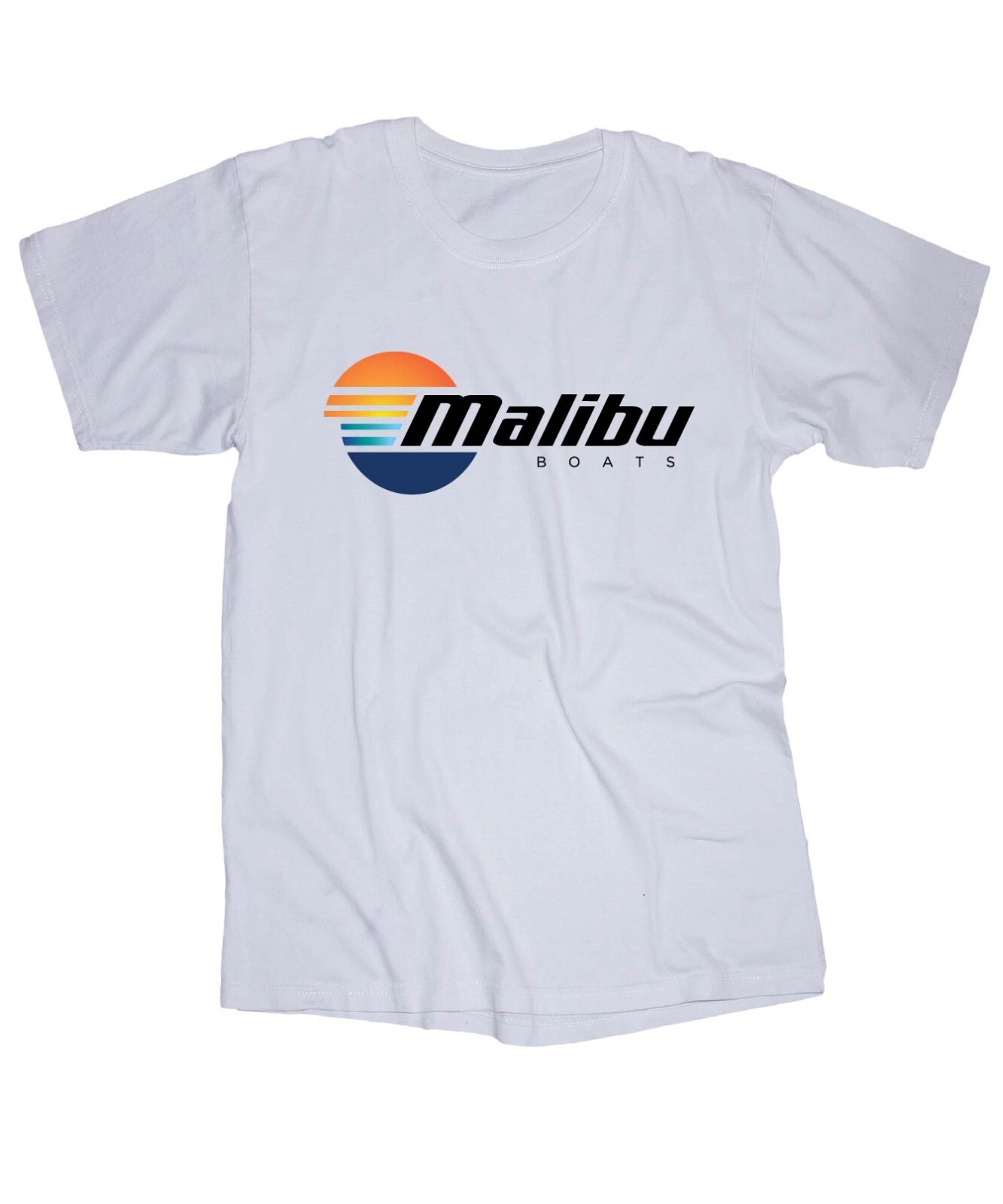 Malibu Boats logo White T-shirt Powerboat