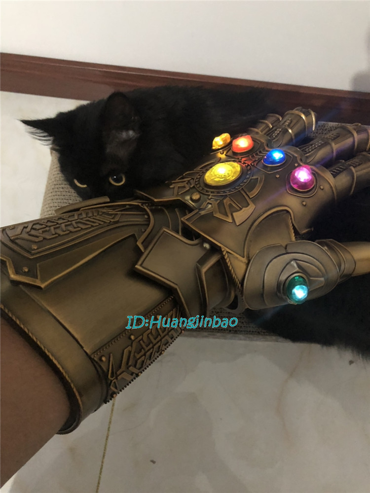 1/1 The Avenger Thanos Infinity Gauntlet Full Metal Wearable Infinity stones Cos