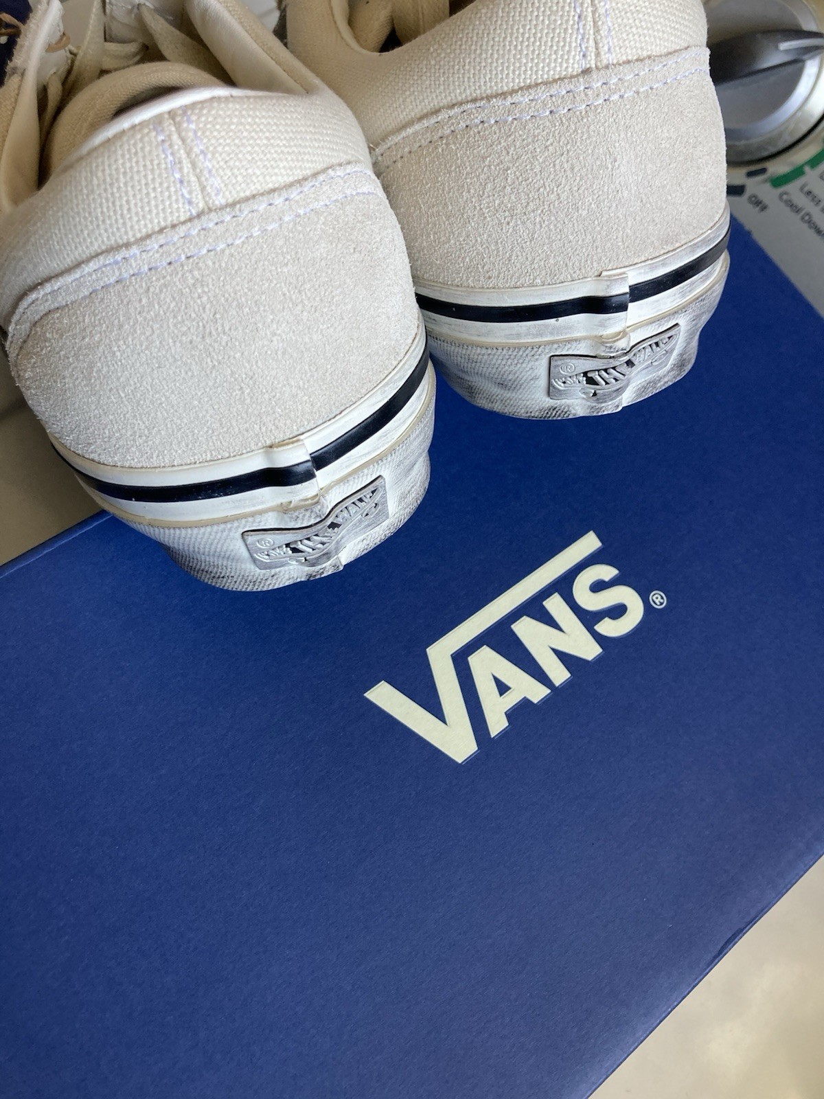 Vans Premium Old Skool 36 Paint Splatter Turtledove Size 11.5 (Fast Ship)