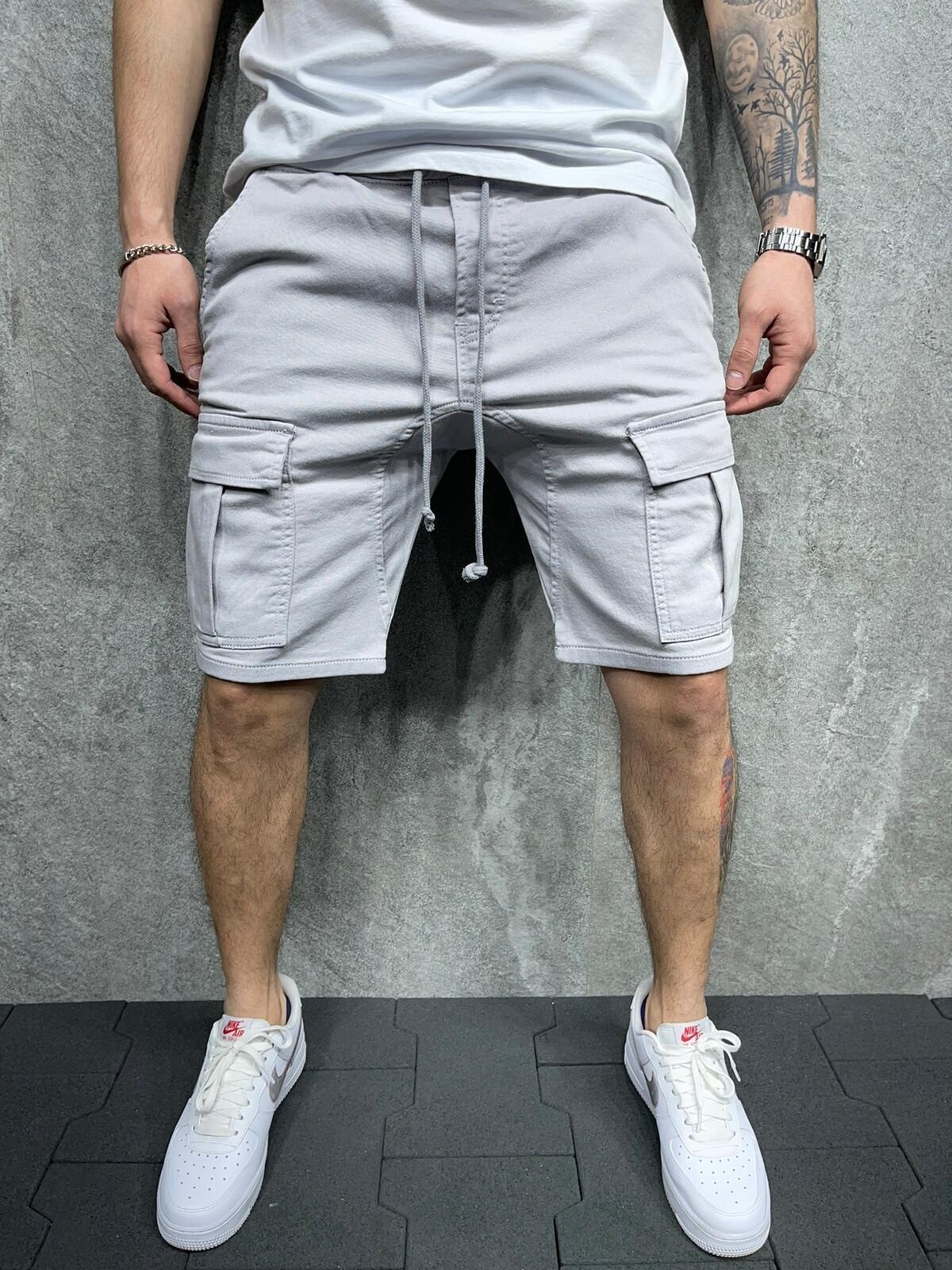 ON SALE!! Summer Casual Chino Pocket Cargo Shorts Sport Joggers Pants Trousers
