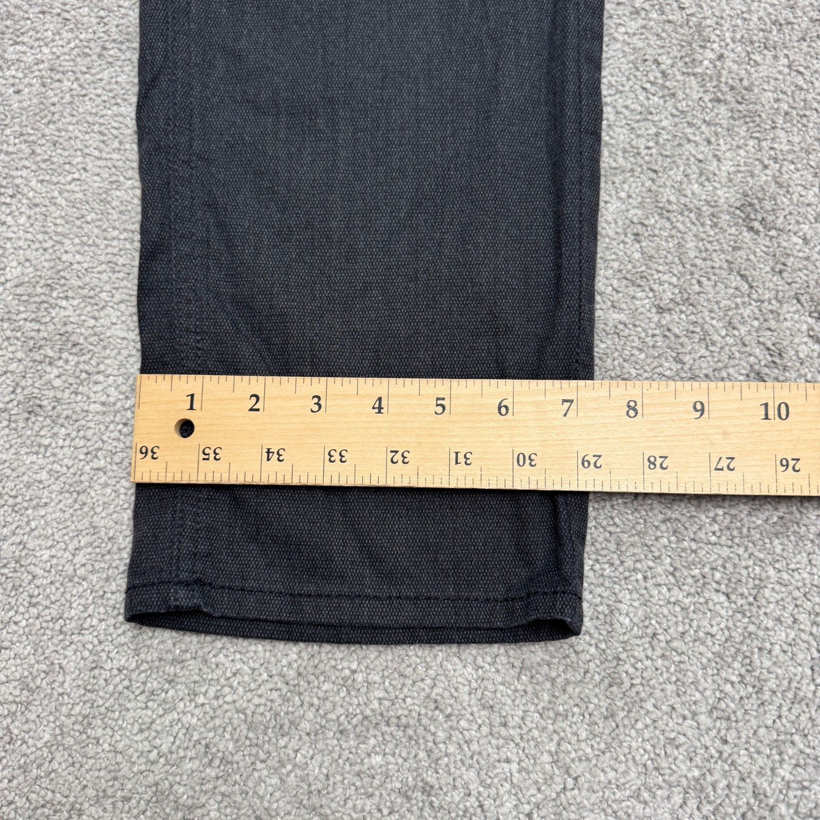 Brax Feel Good Style Cooper FA Woo Look Pants Mens 35×34 Dark Gray Straight Leg