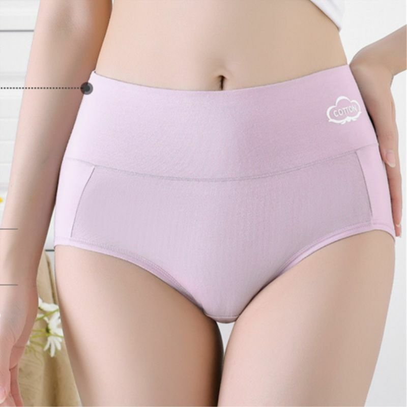 4 Pack Womens Shapewear Cotton High Waist Butt Lifter Tummy Control Slim Panties