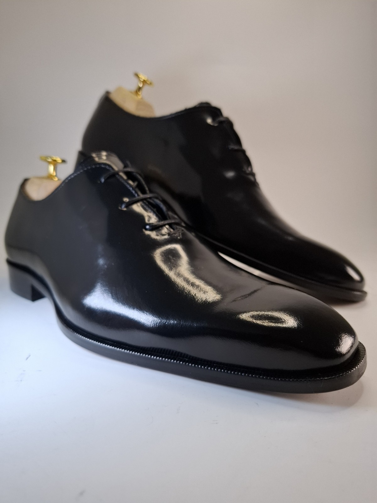 👞 Men’s Elegant Shoes Go Now Lace UpBlack – Made in Italy – 40/41/42/43/44