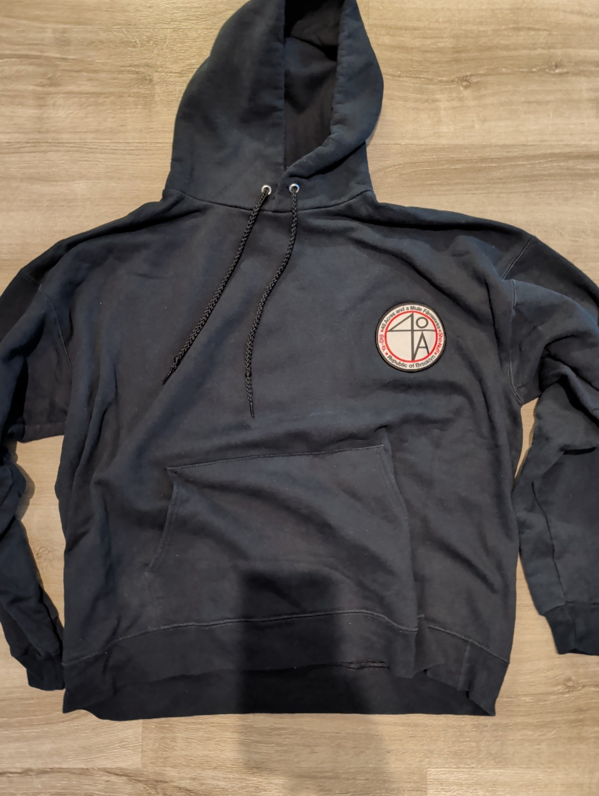 New York Knicks Spike Lee Hoodie. Size Large. 40 Acres And A Mule. Very Rare