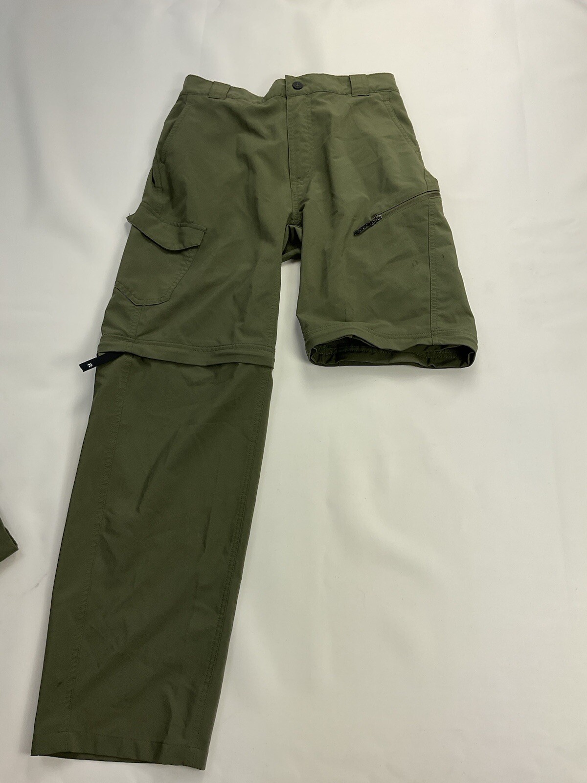 Magellan Outdoor Fish Gear Water-Repellent Convertible Cargo Pants Nylon/Span L