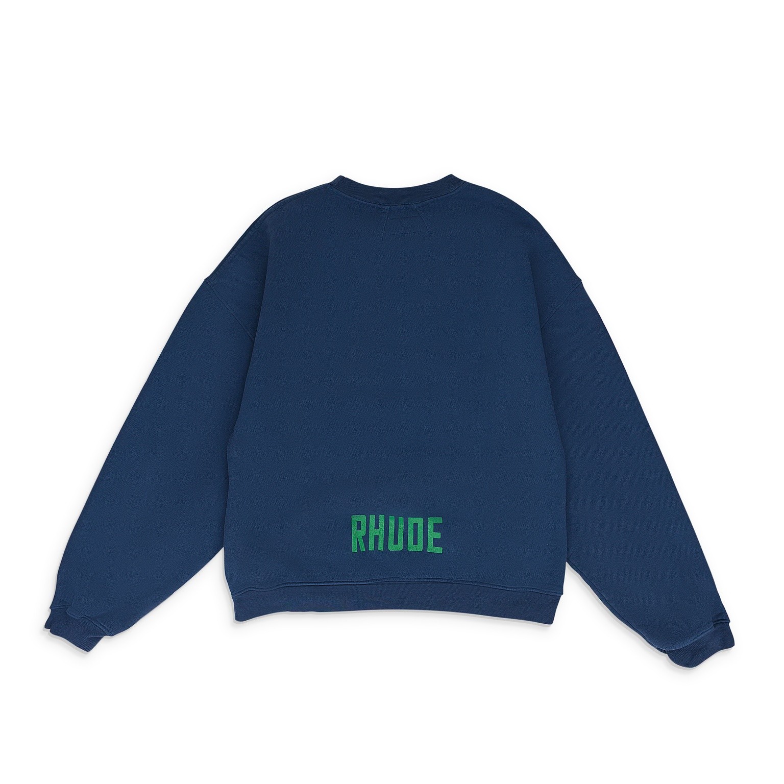 NWT RHUDE NAVY HAMPTON REGATTA CREWNECK SWEATSHIRT SIZE XS $595