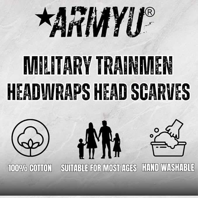 Trainmen Paisley Bandanas Head Scarf Do-rag 100% Cotton Bandanna 22″ x 22″ 3Pack