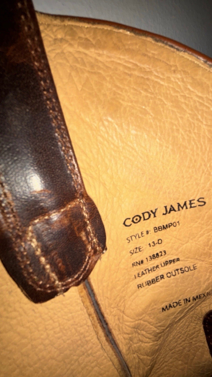 cody james size 13 boots men