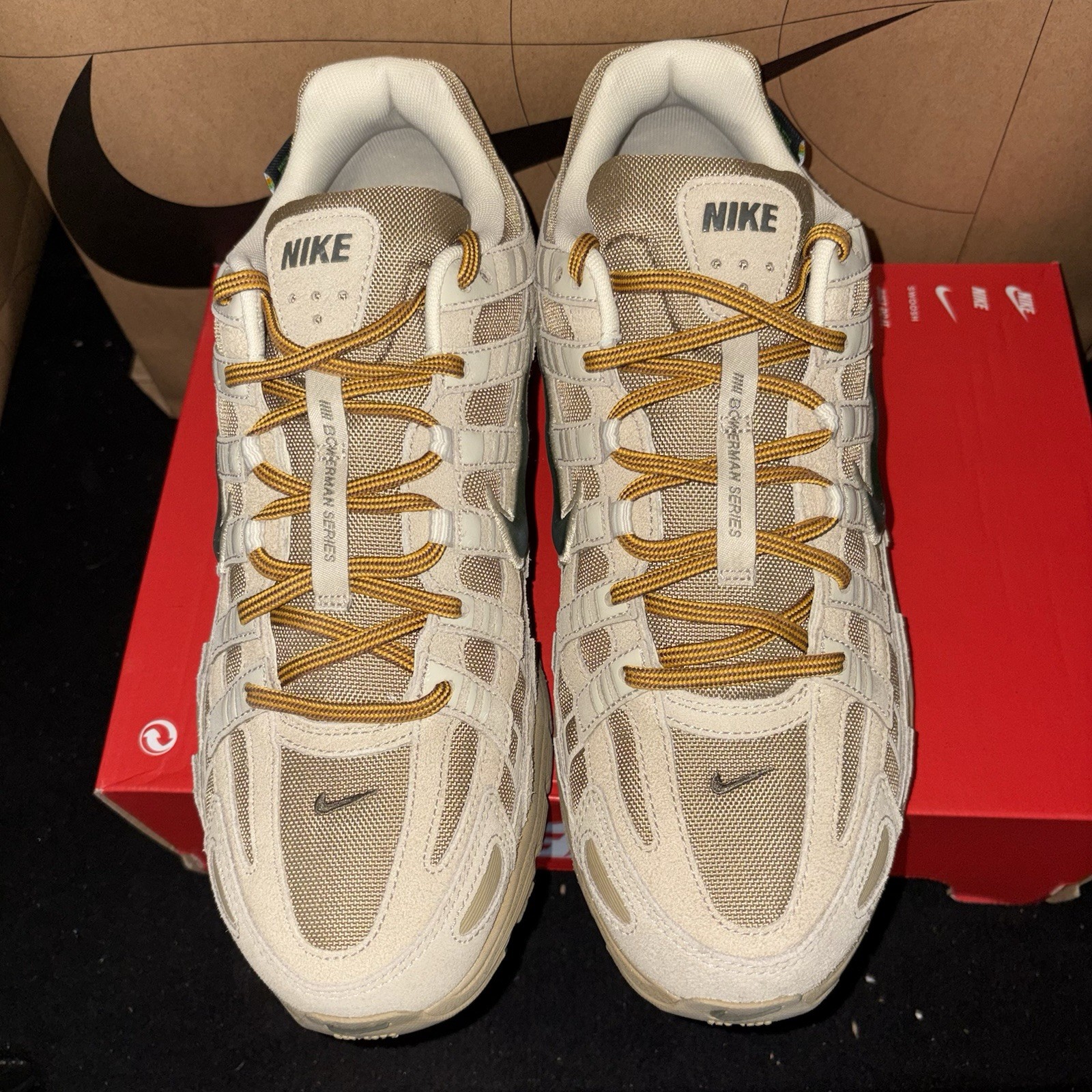 NEW Nike P-6000 Premium Cordura Filbert Desert Khaki NBY IH0946-202 Men Size 8.5
