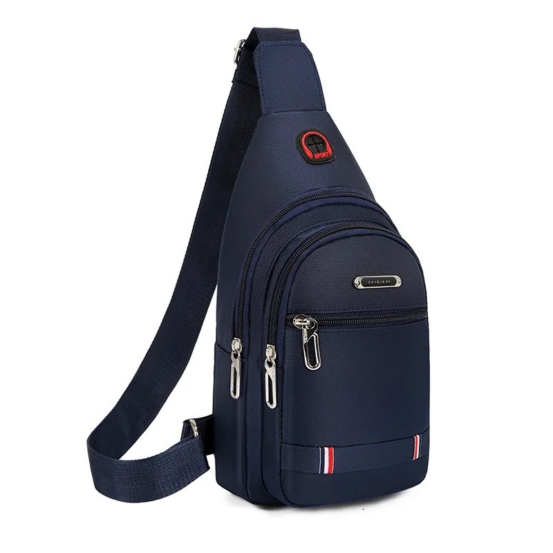 Men’s Canvas Sling Backpack Crossbody Chest Bag Travel Casual Shoulder Pack USA