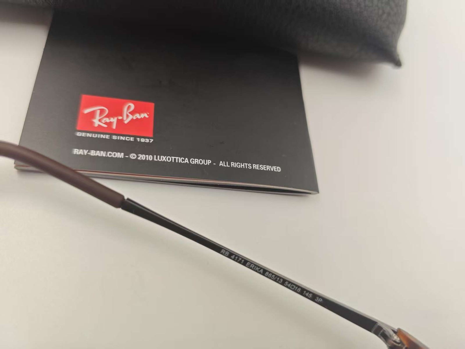 Ray-Ban RB4171 Sunglasses Tortoiseshell Frame Ombre Brown Gradie