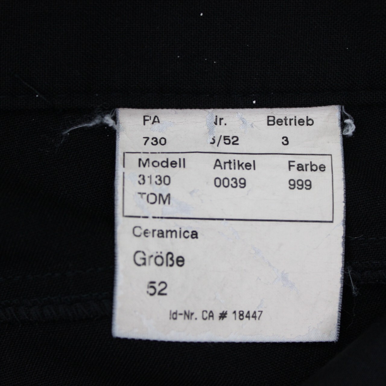 Alberto Pants Mens 36 x 28 Black Tom Ceramica Poly/Viscose Stretch Flat Front