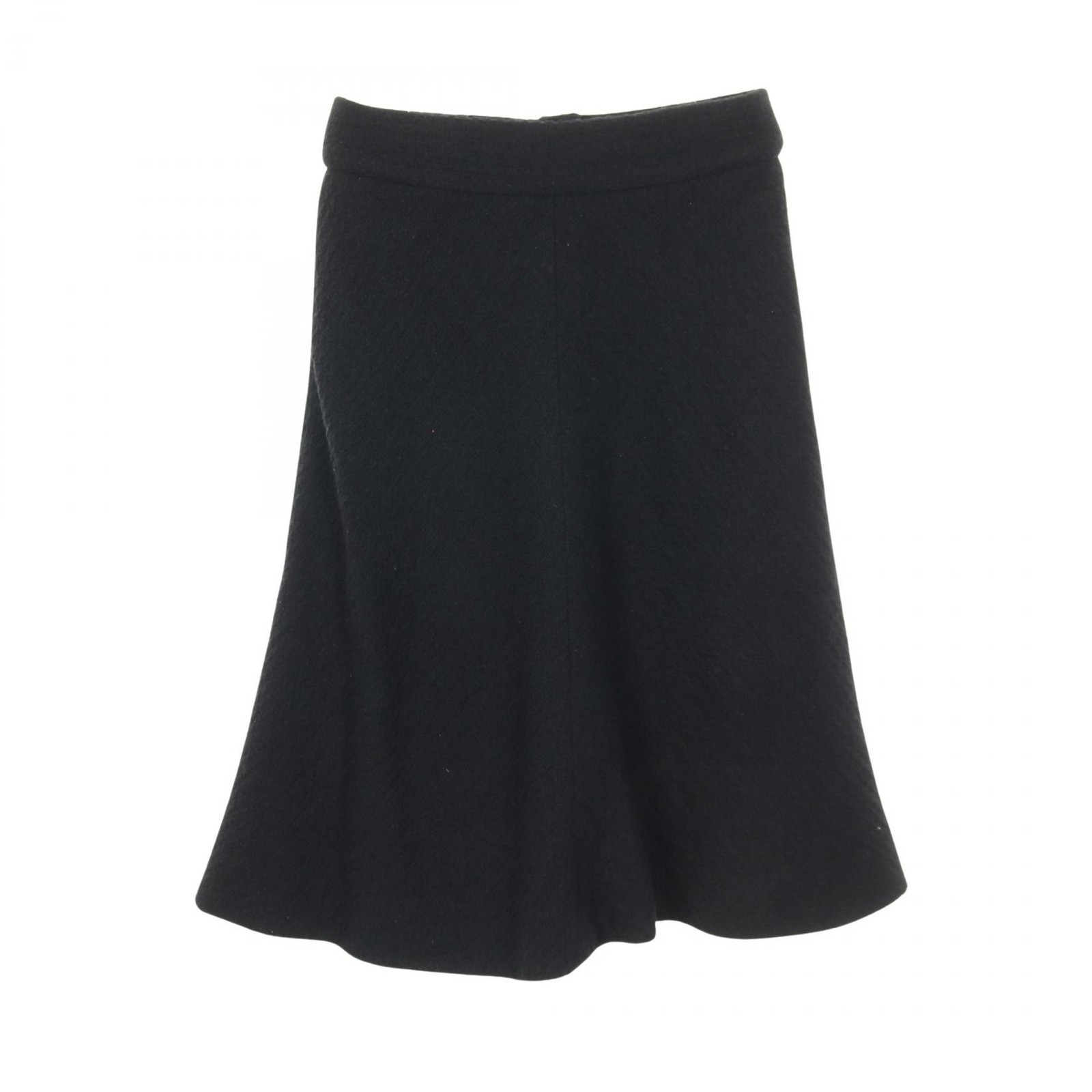 Chanel Coco Mark Wool Skirt – DUTY FREE