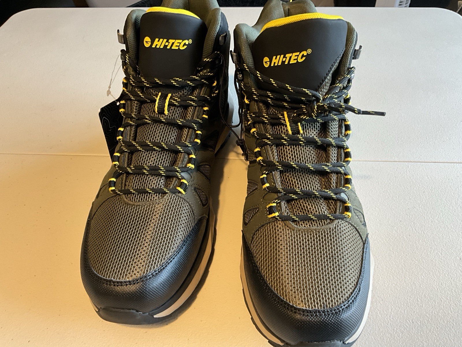HI-TECH Valley Geo Mid Hiking Boots CH80293M-GBY Men’s Size 13M