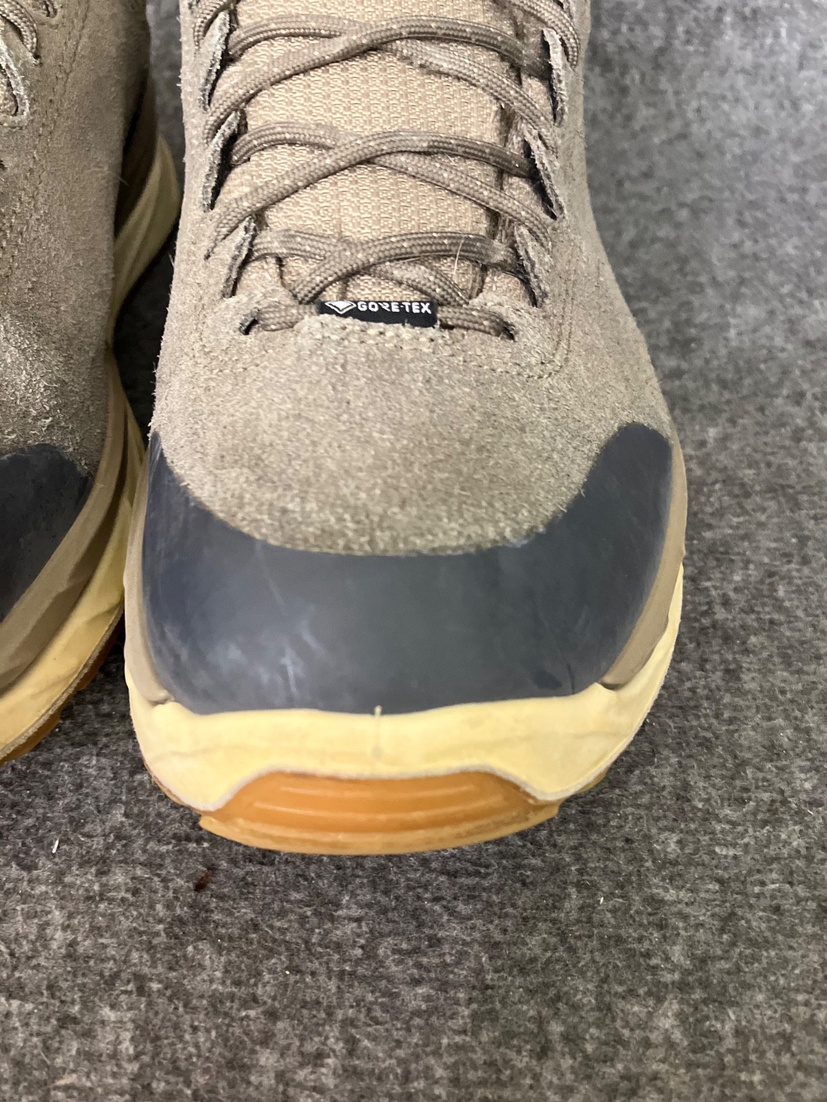 Lowa Malta GTX Lo Mens 9.5 Brown Suede Sneaker Hiking Gore-Tex Waterproof 310545