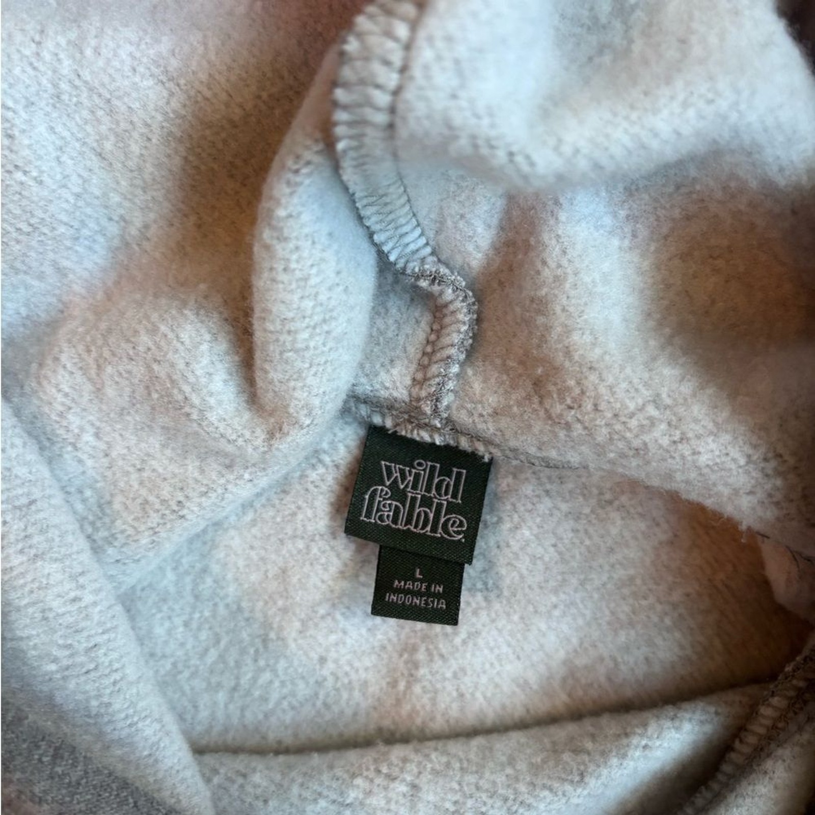 Wild Fable Gray Cropped Hoodie