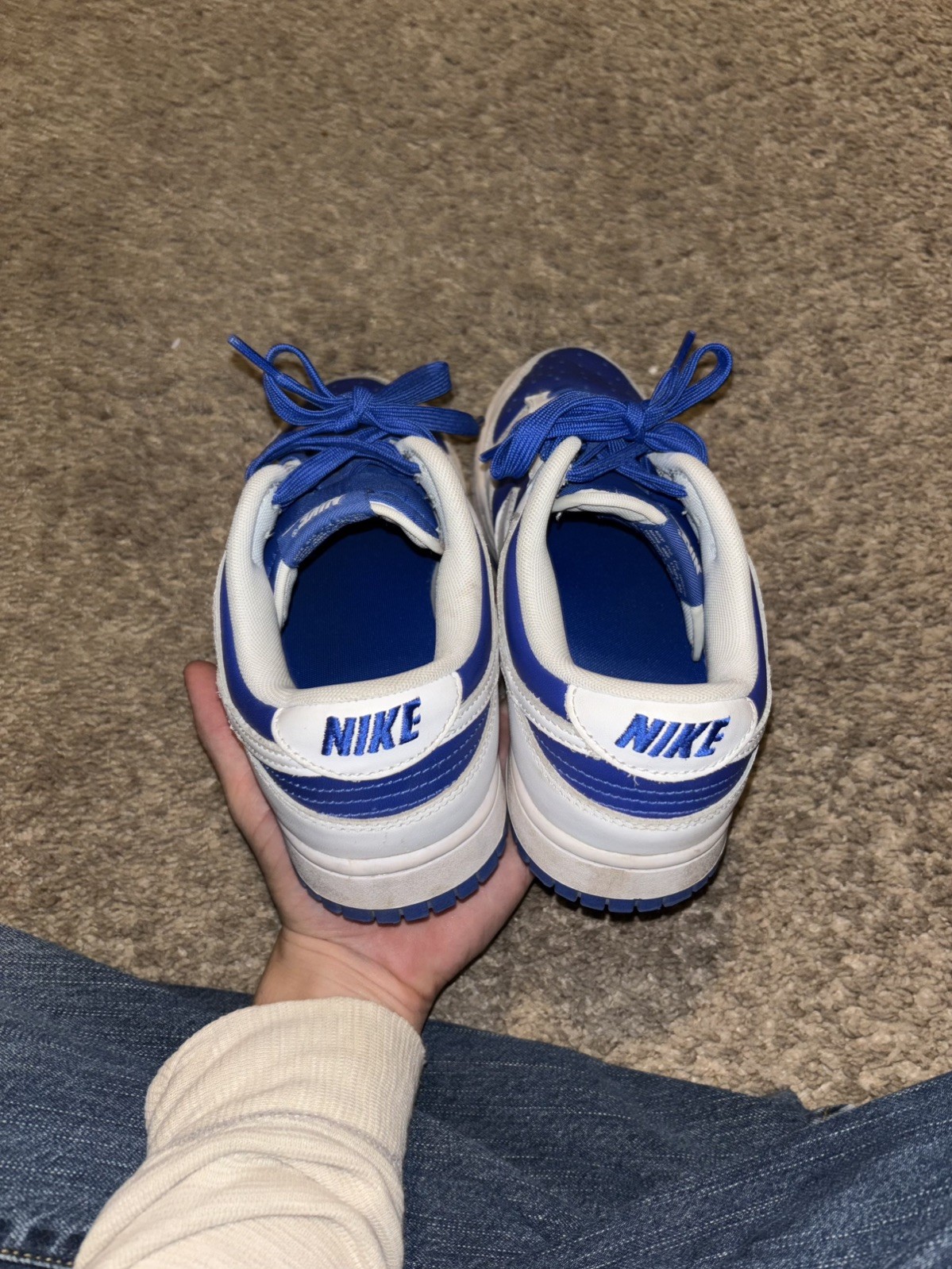 Nike Dunk Low Men’s Retro White Blue