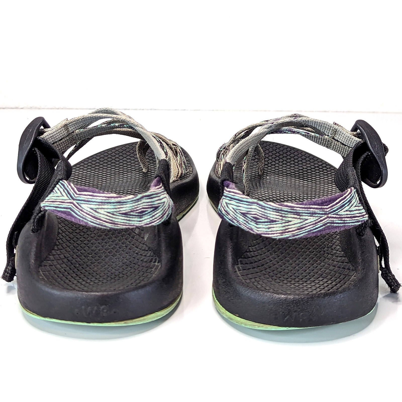 Chaco Womens ZX/2 Sandals Pixel Weave Classic Hiking Outdoor Gorpcore Toe Loop 8