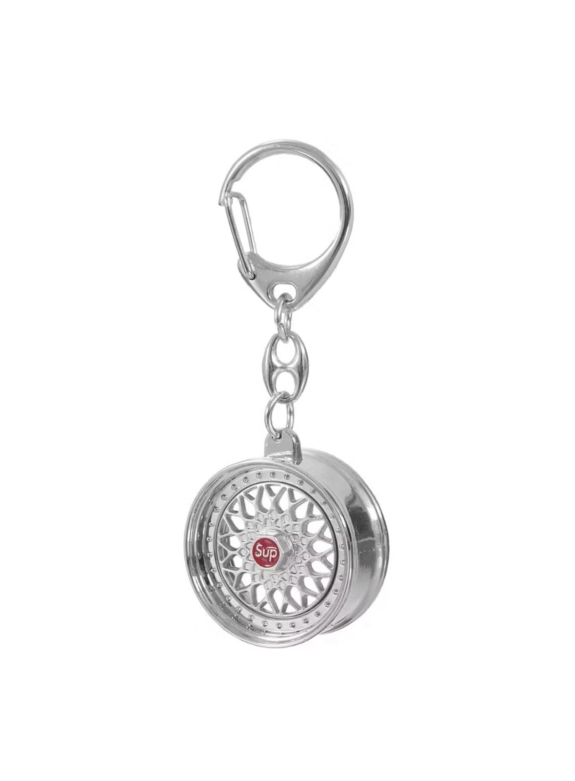 Supreme x BBS RS Rim Keychain New in Box FW2025 Wheel Key Chain