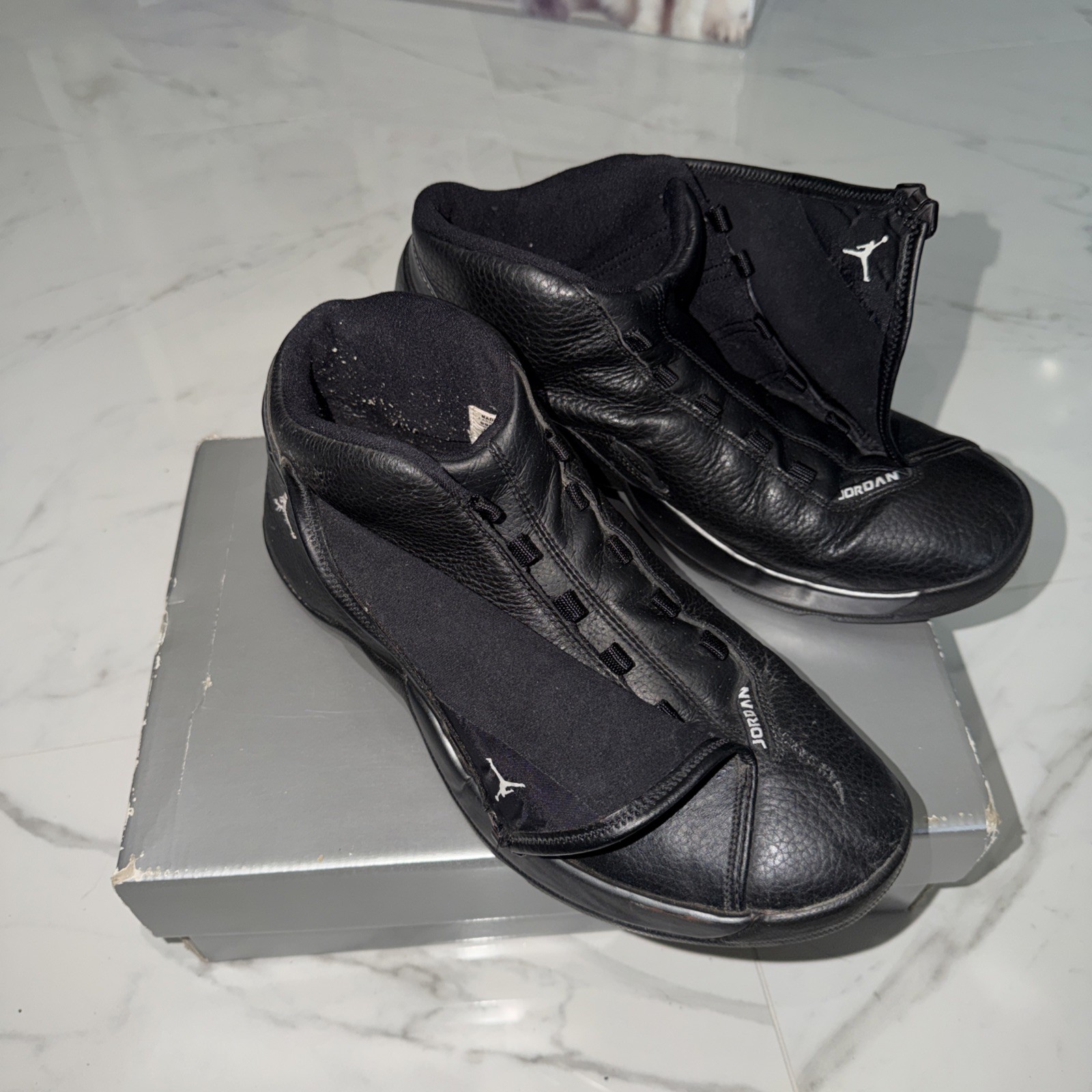 Air Jordan Jumpman Team J Black / Grey SIZE 12