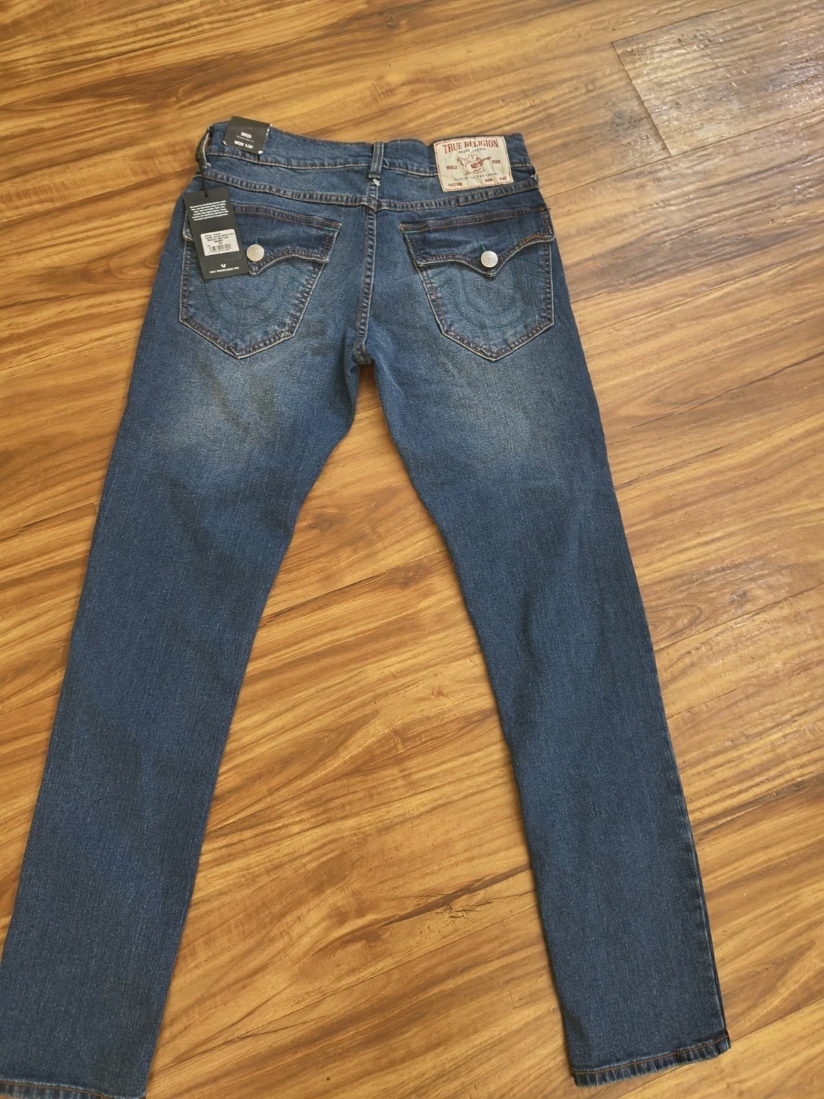 True Religion Rocco Relaxed Skinny Jeans Men’s W29 x L32 Medium Harvest Wash NWT