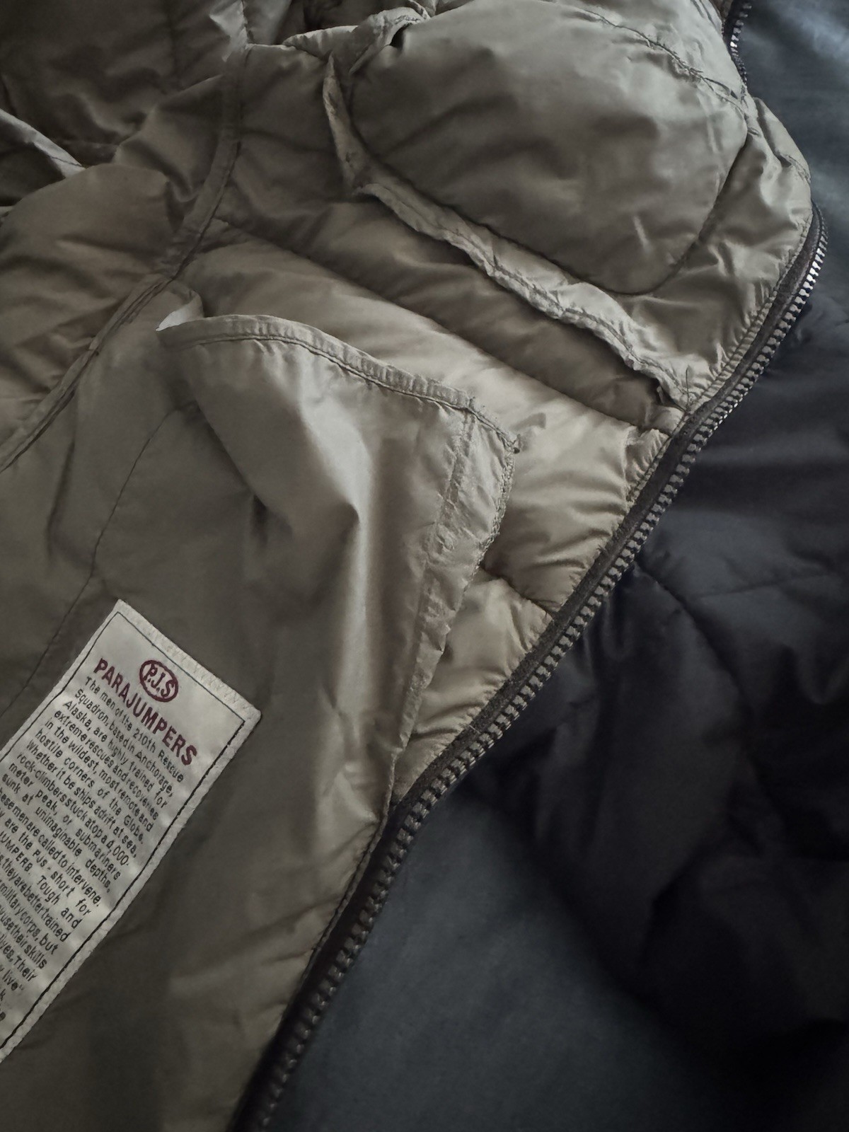 Parajumpers Super Light Weight Men’s Down Micropuffer Jacket Size L