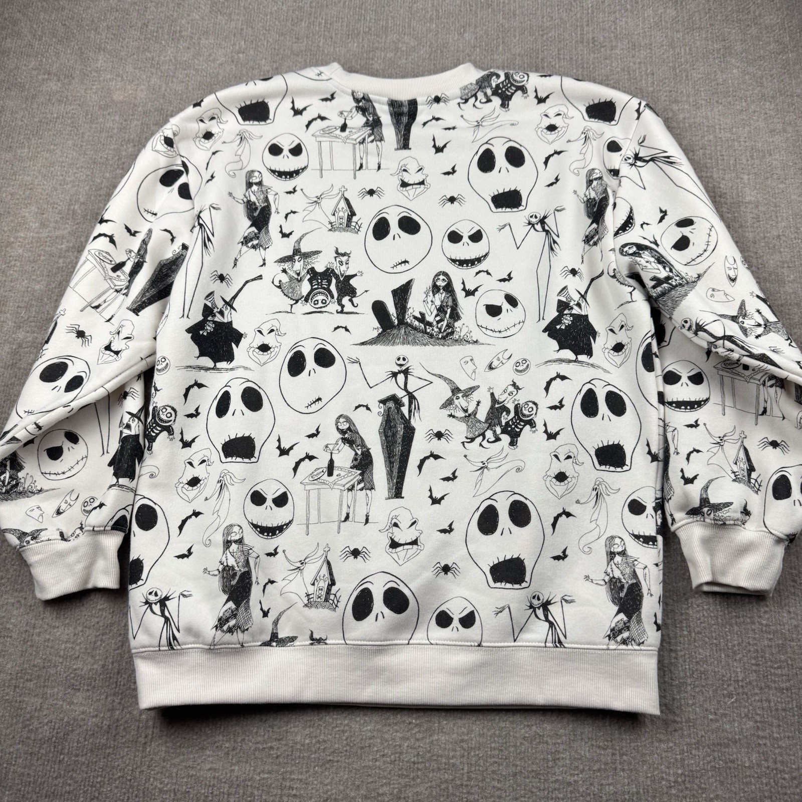 The Nightmare Before Christmas Shirt Sweater AOP Halloween Spooky Disney Medium