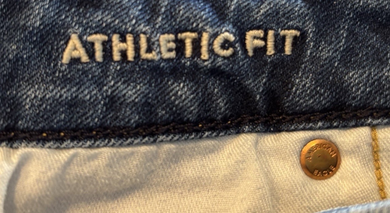 American Eagle Airflex Jeans Mens *31 x 30 Athletic Fit Medium Wash Preppy
