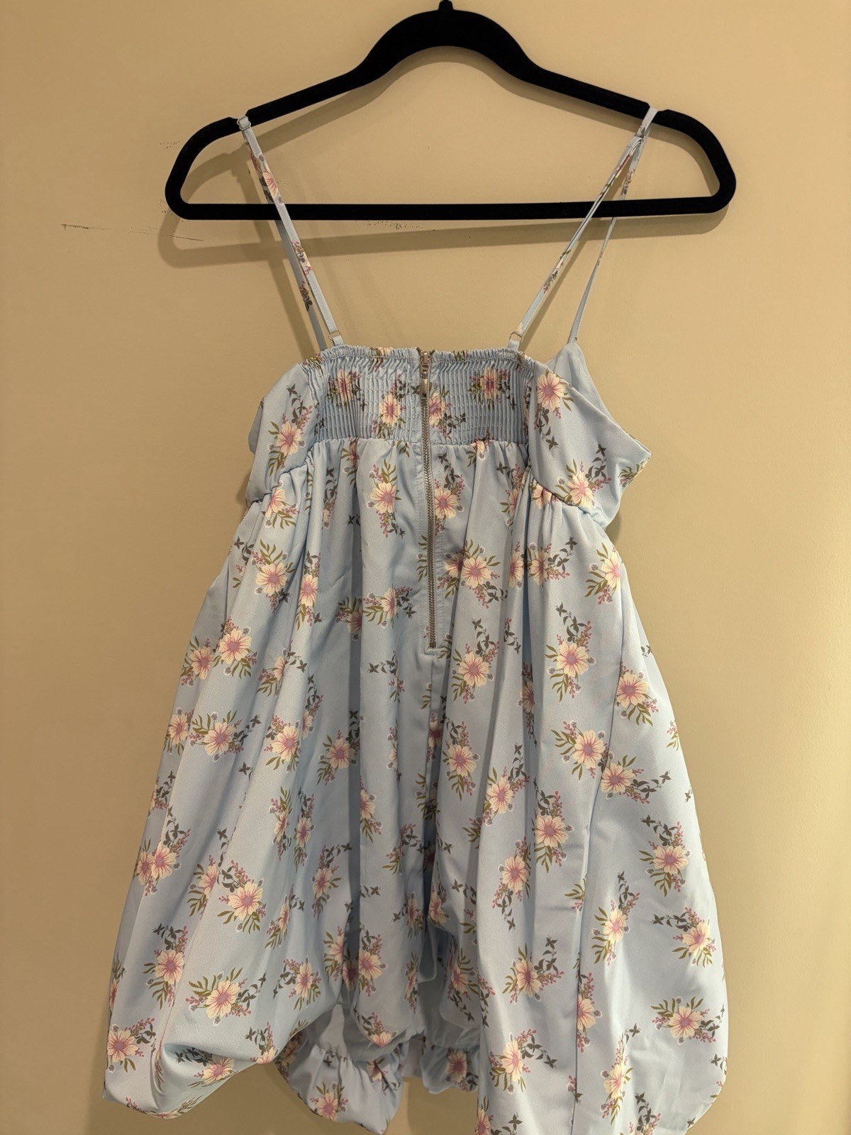 Free People In A Bubble Mini Dress – Bluebell Floral | Size Medium | NWT