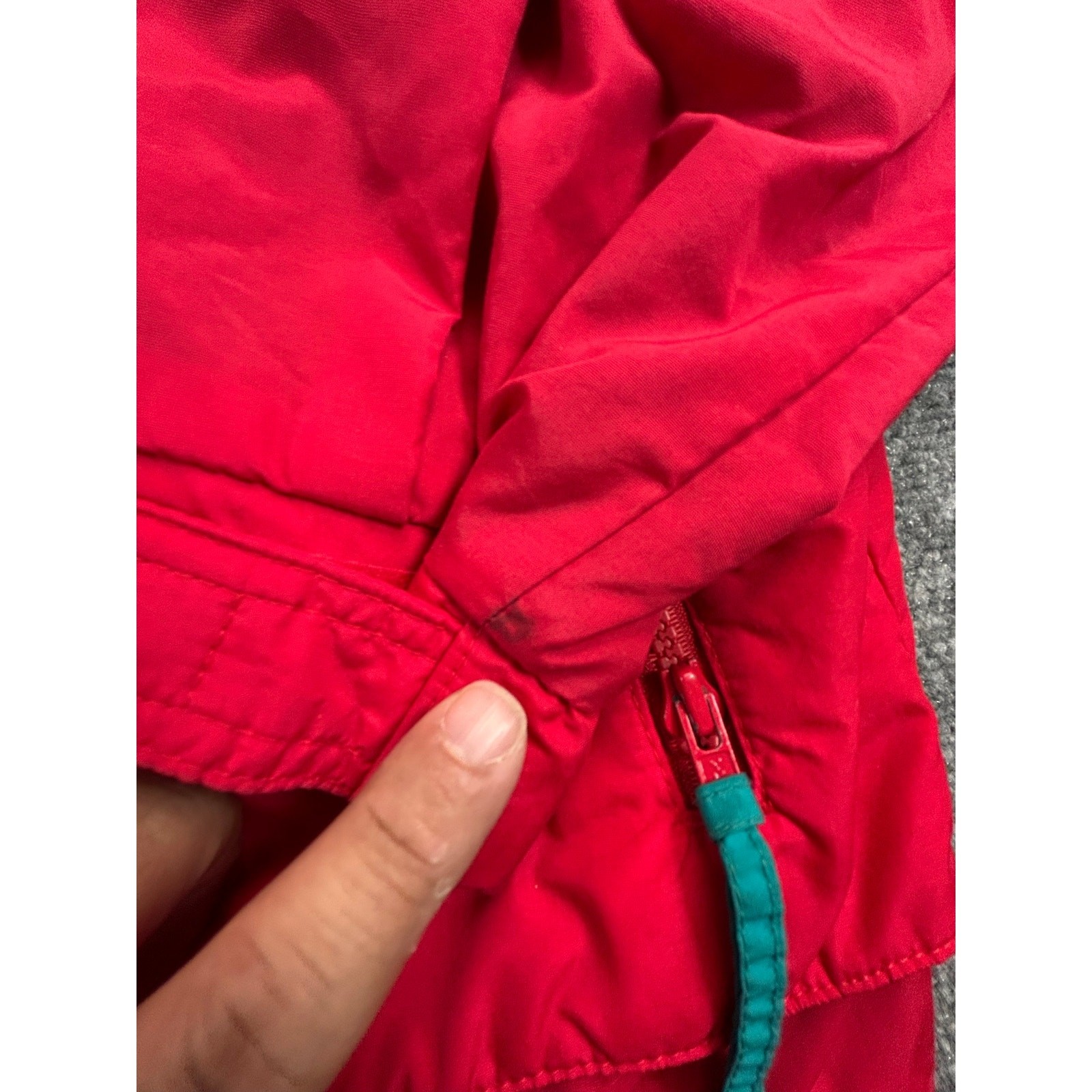 90s Vintage Columbia Powder Keg Ski Jacket Men’s Large Red Purple Made in Korea