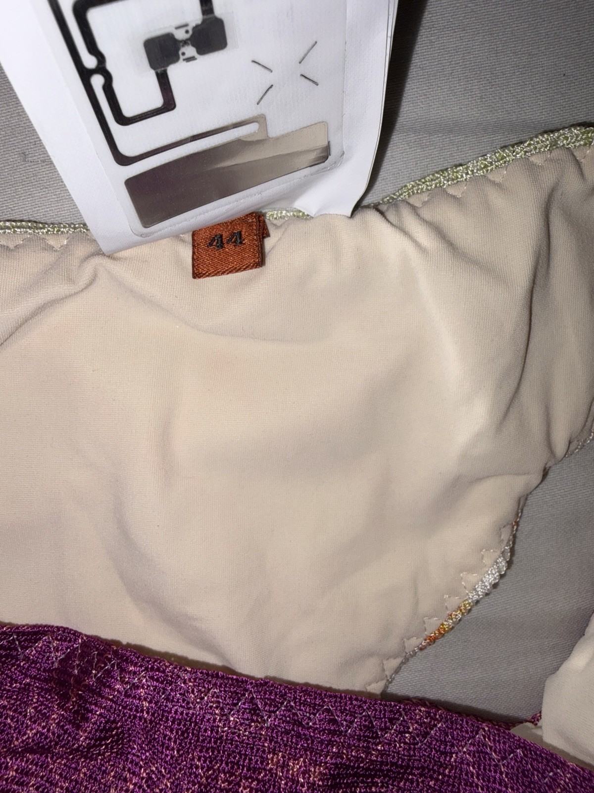 Missoni Bikini Top And Bottoms Sz It 44/M