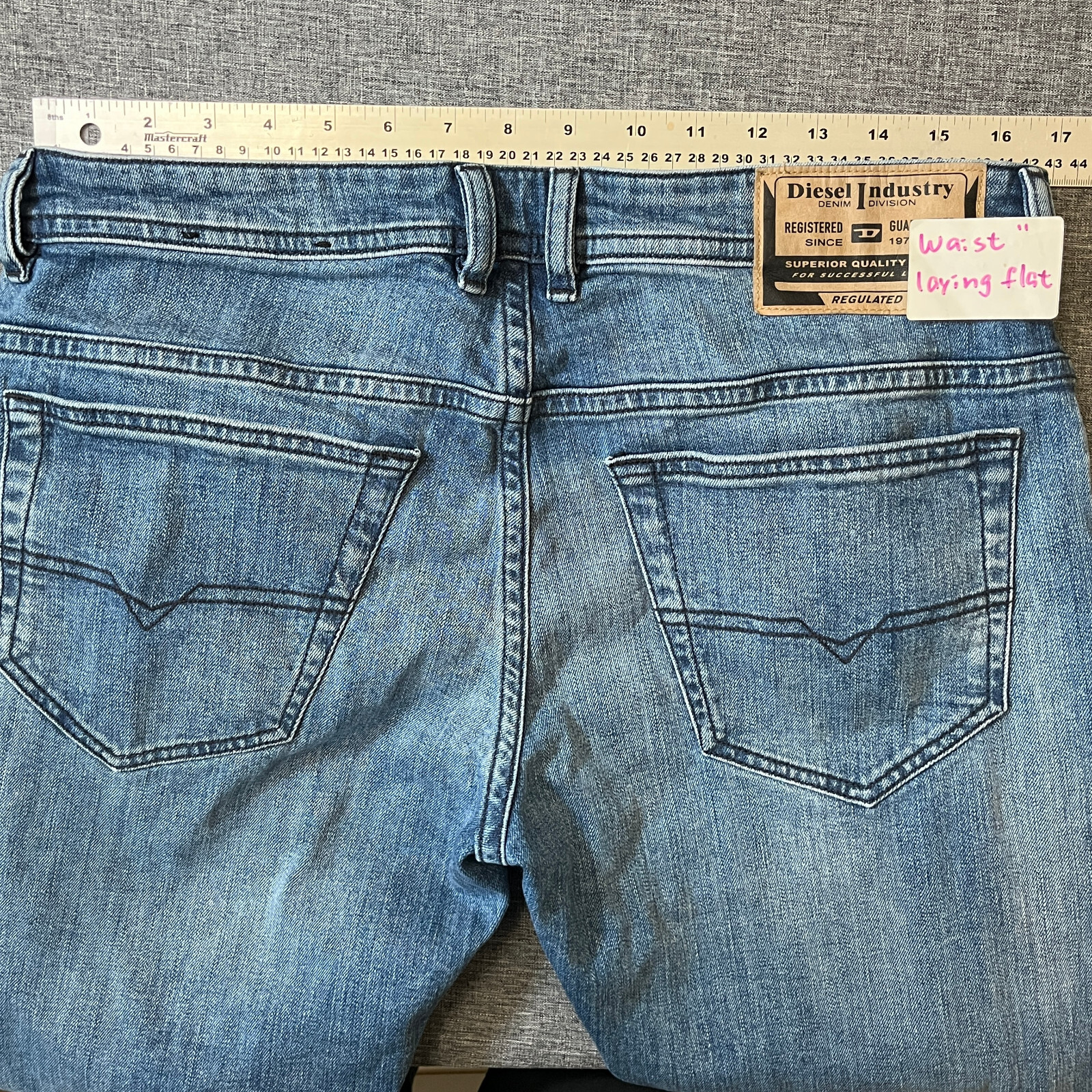 Diesel Thommer-R Slim Fit Stretch Jeans – Men’s Size 32*31 – Blue