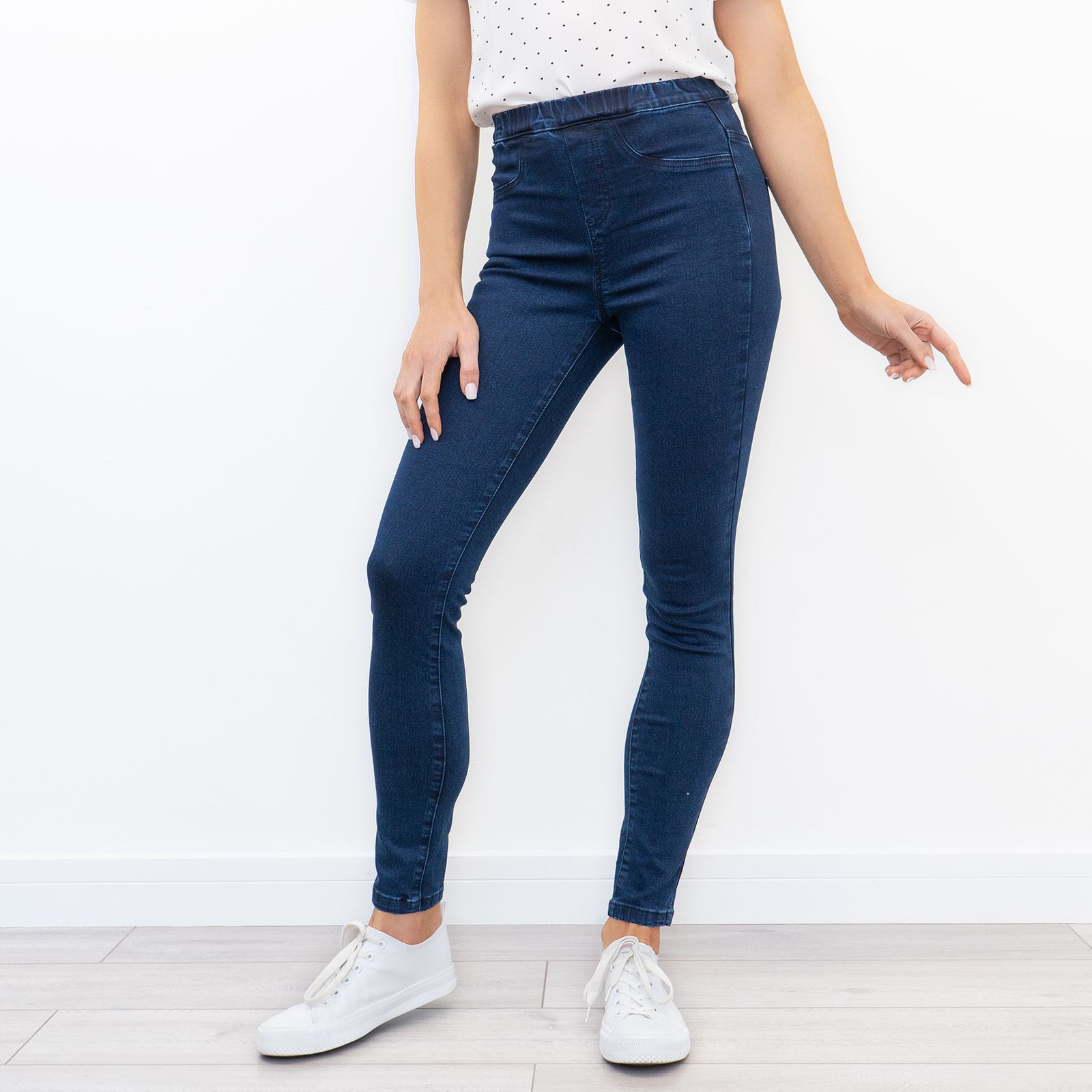 White Stuff Jean Jegging Womens Janey Dark Blue Denim Stretch Casual Size 10 8