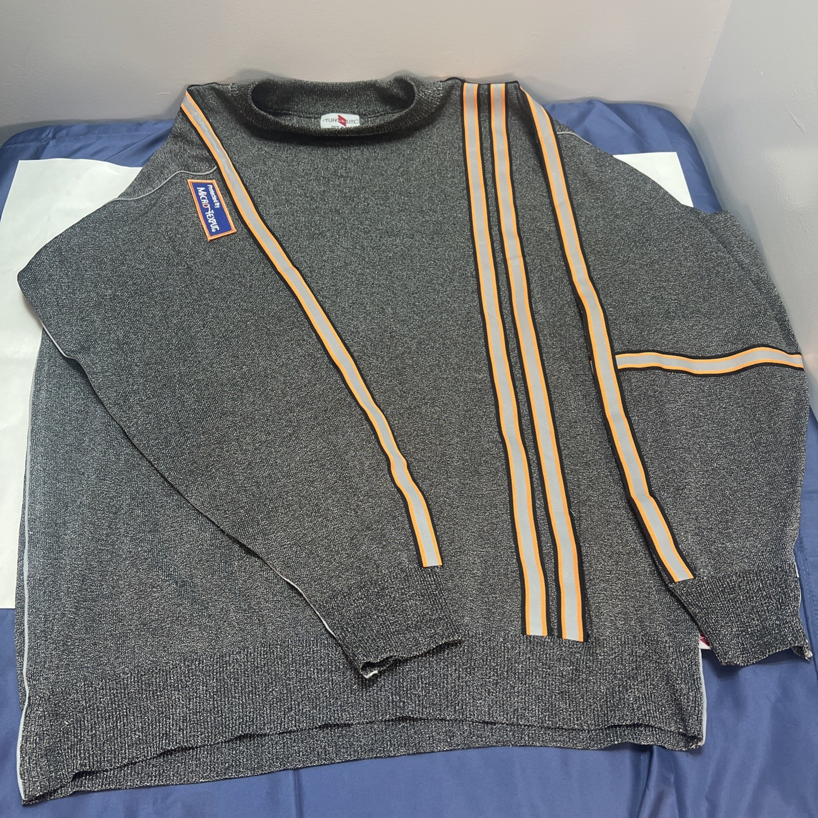 Tuff n Lite Men’s XL Abrasion Resistant Pull Over Shirt Long Sleeve