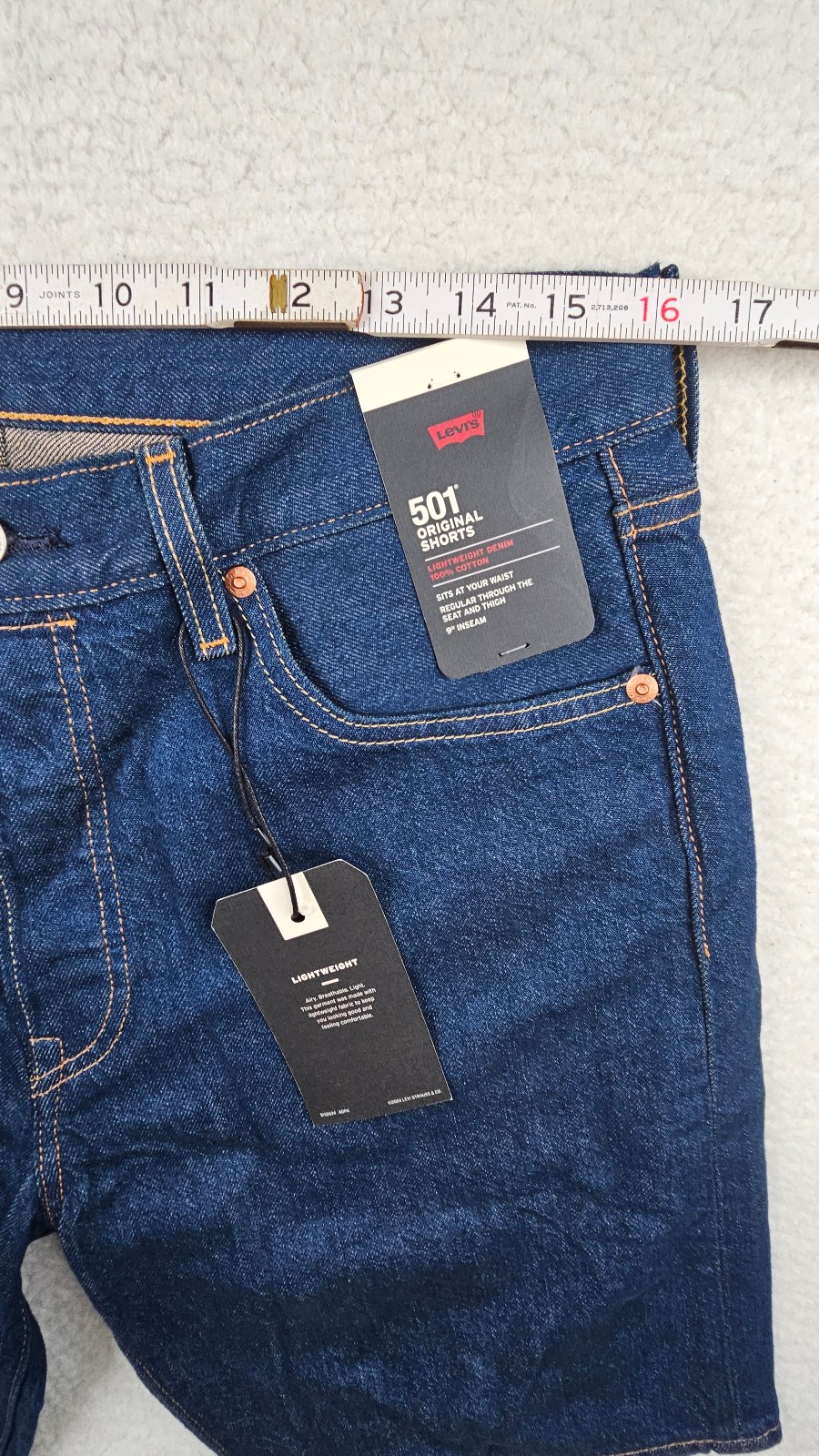 Levis 501 Mens Classic Cotton Original Fit Stonewash Denim Shorts PICK YOUR SIZE