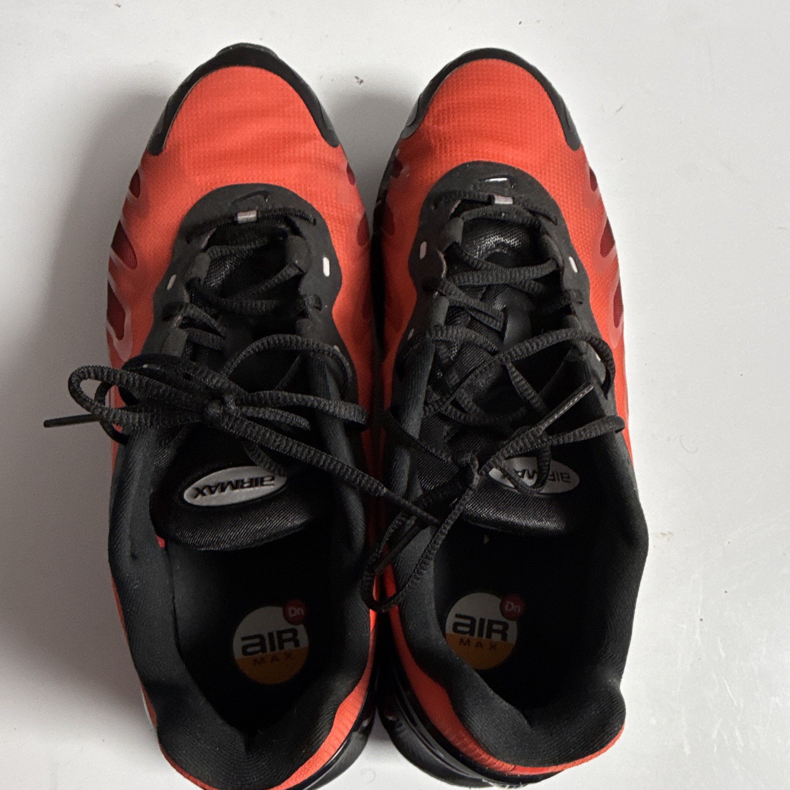 Nike Air Max DN8 Black Bright Crimson Low Top Mesh Lace Up Sneakers FQ7860-008