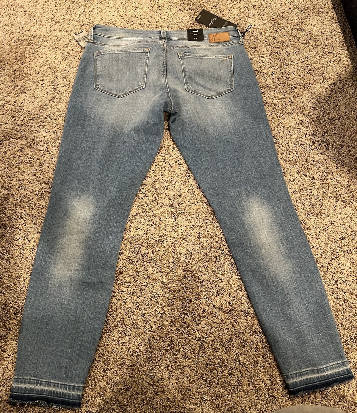 Mavi Jeans Co. Alexa Ankle Mid Rise Distressed Skinny Woman’s NWT 32 W 27.25 L