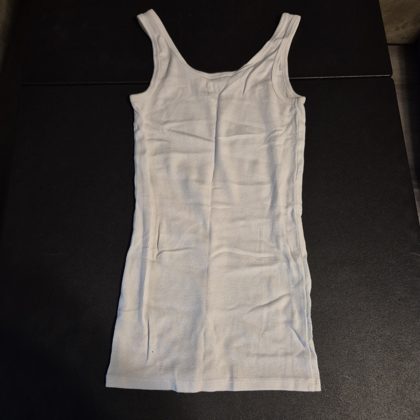 White Rank Top