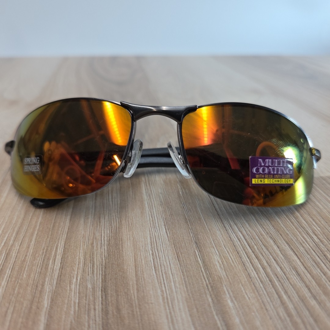 Solaray Sunglasses W/ Multicoating W/ Blue Anti-Glare & Spring Hinge 0911-mw-k