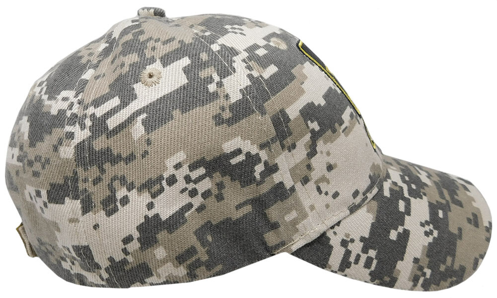 U.S. Army Star ACU Digital Camo ACTIVE DUTY VETERAN Embroidered Cap Hat LICENSED
