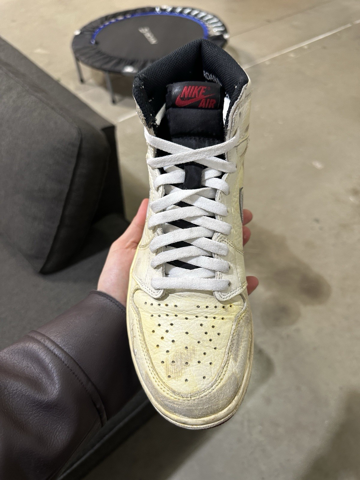 Size 10 – Jordan 1 Retro High OG Nigel Sylvester 2018