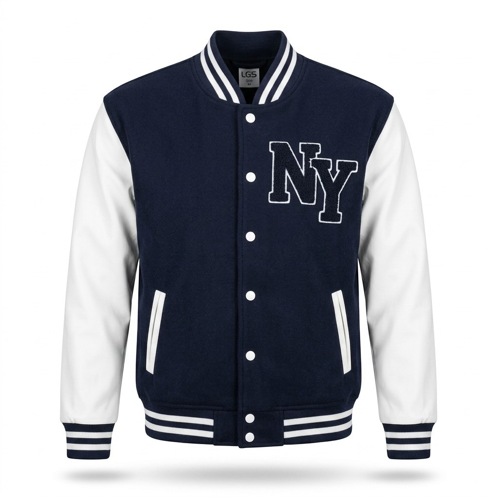 Mens Boys Varsity Jacket Pack of 2 New York NY Letterman Bomber S-XL