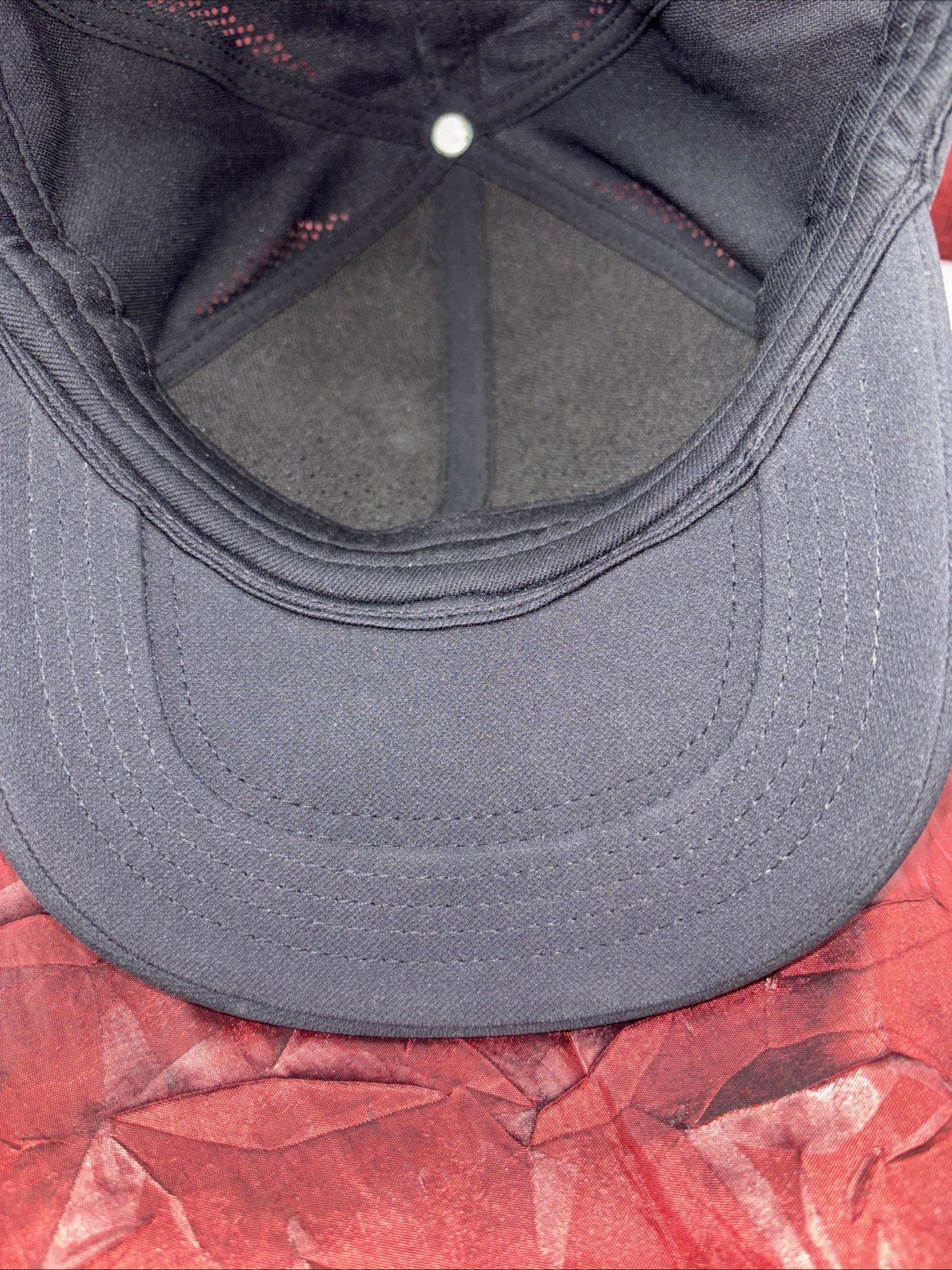 Nike Hat Cap Strap Back One Size Black Legacy91 Dri-FIT Swoosh Sport Golf Mens