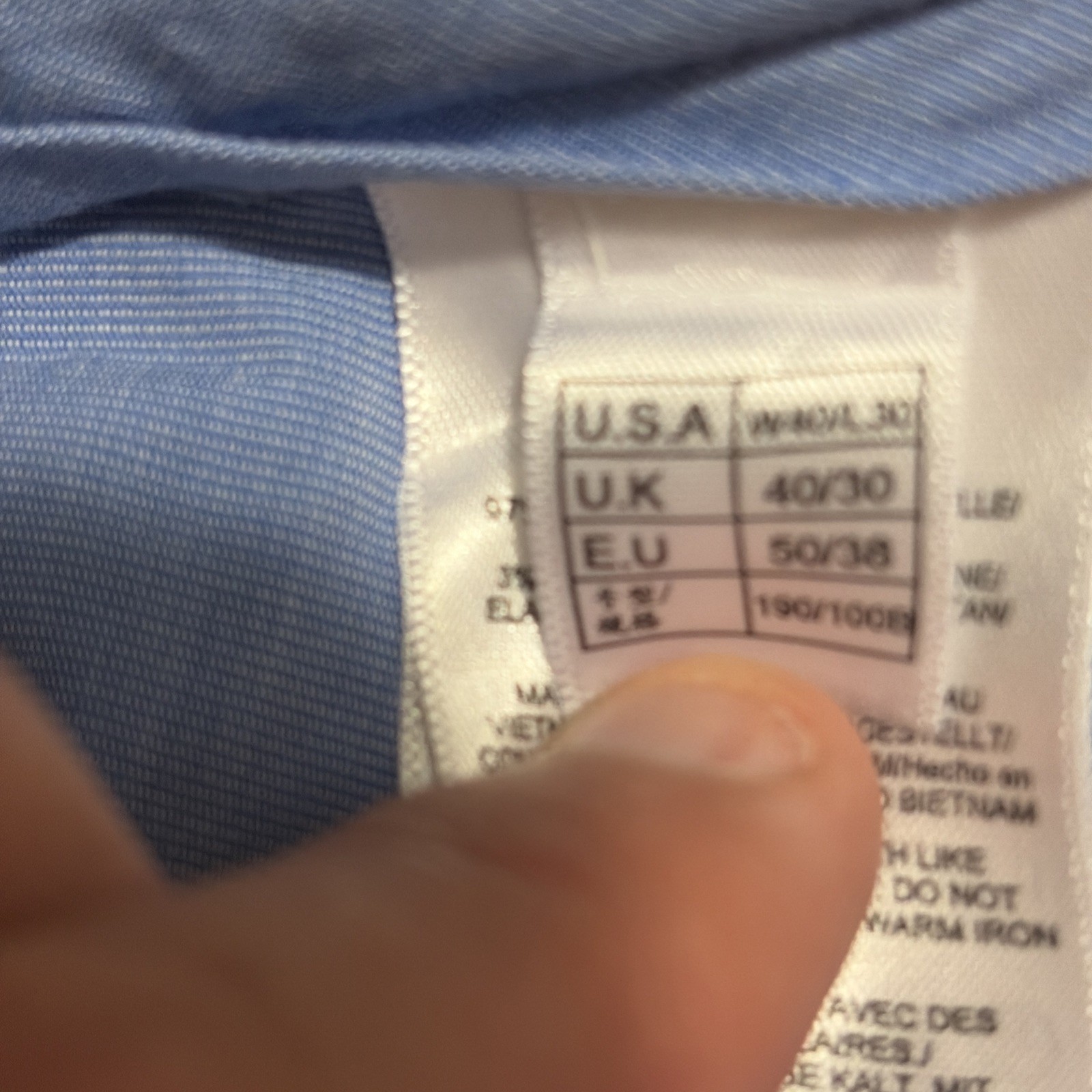 BROOKS BROTHERS Clark Fit Stretch Lightweight Khaki Advantage Chino Pants 40×30