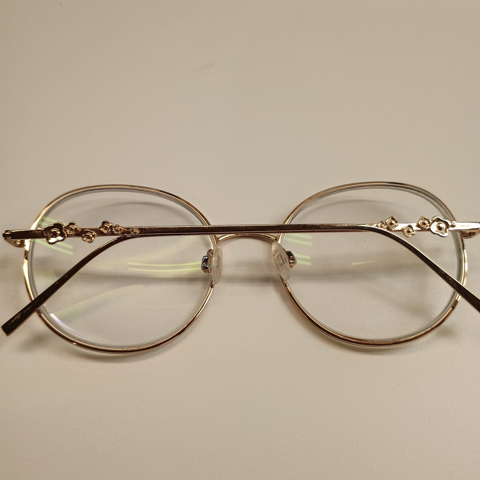 Warby Parker Wilding Leith 2403 Gold Metal Eyeglasses 55/18-142 mm FRAMES ONLY