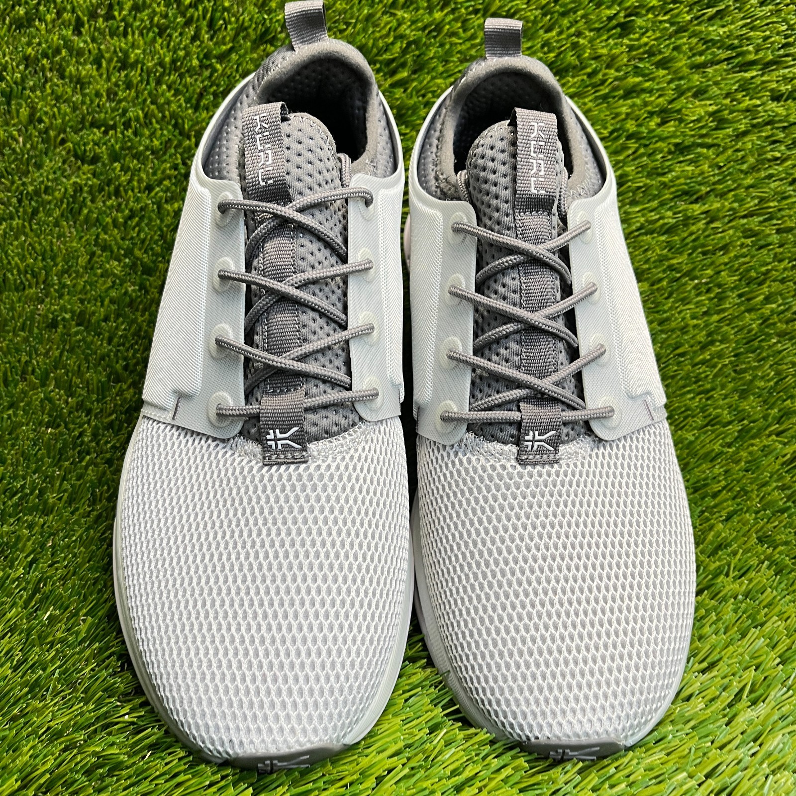 Kuru Atom Womens Size 10 Gray White Athletic Running Walking Shoes Sneakers