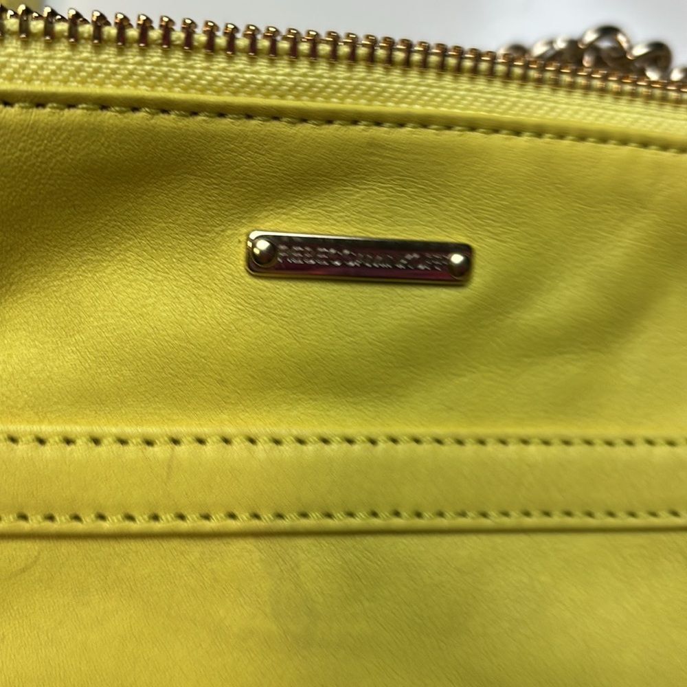 Rebecca Minkoff yellow mac crossbody bag