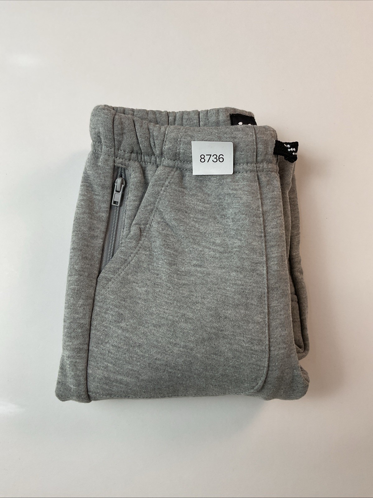 Lee Boys Youth Jogger Pants w/Pocket Rugged Knee, Gray, Size: XS 5/6