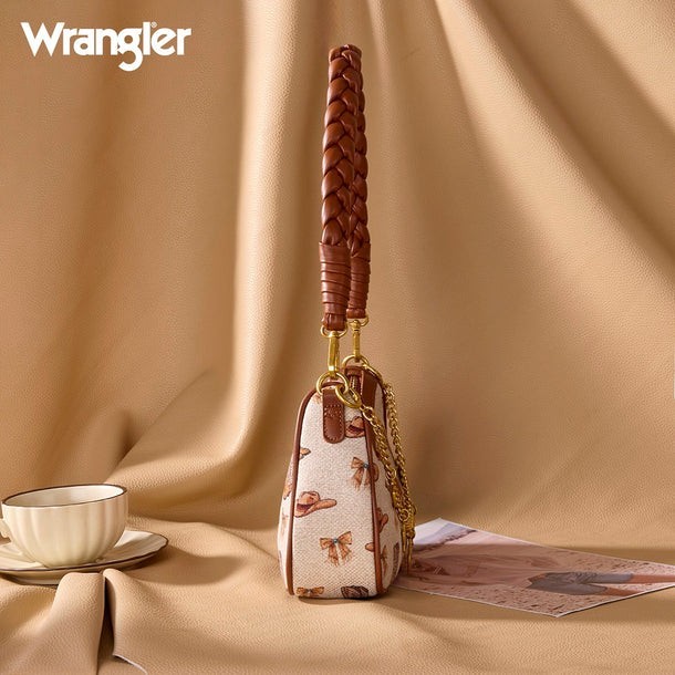 Wrangler Western Print Cowgirl Shoulder Bag